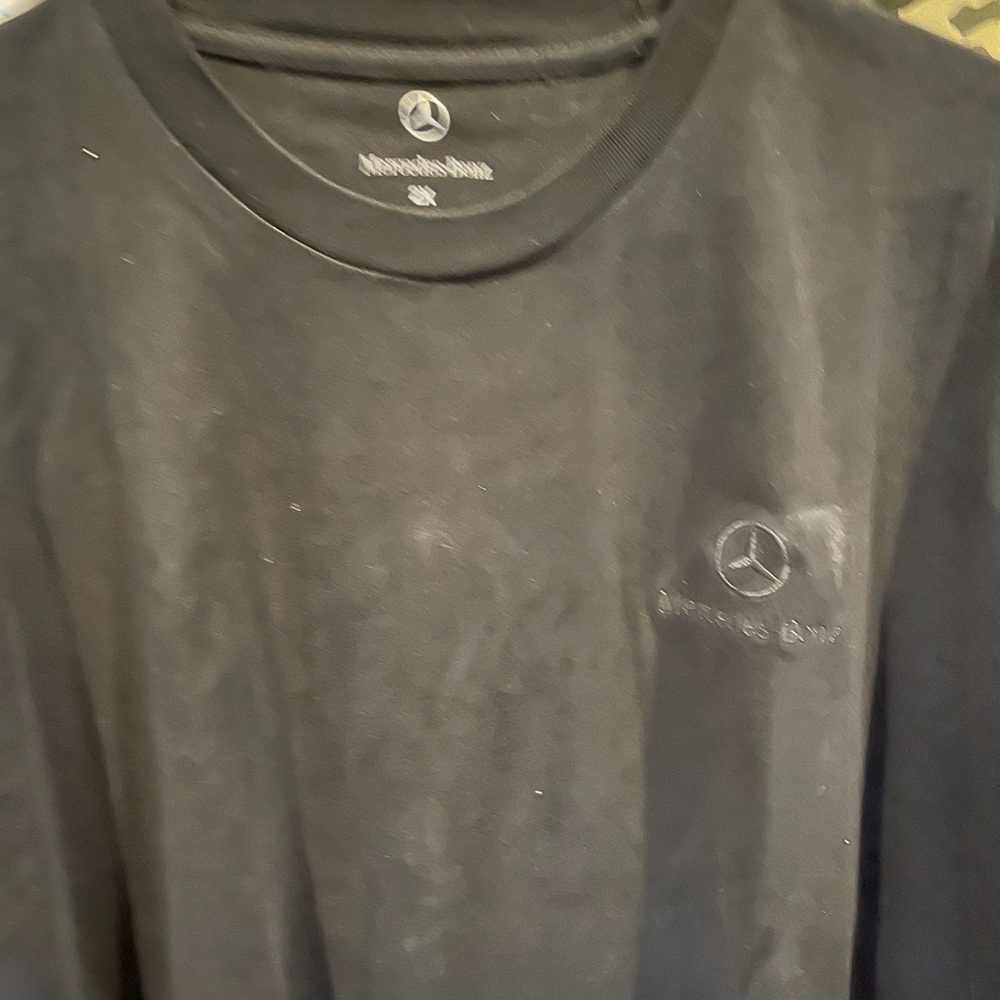 NWOT Men's Mercedes-Benz Black T-shirt Sz XXL
